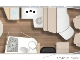 BÜRSTNER Lyseo TD 734 *Queensbett*Solar*CP+*TV*F-Träger*