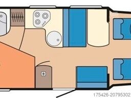 HOBBY Siesta T 60 SL *SAT + TV*CP+*Fahrradträger*