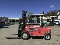 MITSUBISHI FD 35 Seitenschieber Zinken Gabel Kabine