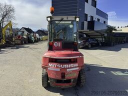 MITSUBISHI FD 35 Seitenschieber Zinken Gabel Kabine