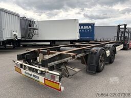 KRONE ZZ/DC07 TANDEM-LAFETTE, STANDARD,   BPW-ACHSEN, HECKABSTüTZUNG
