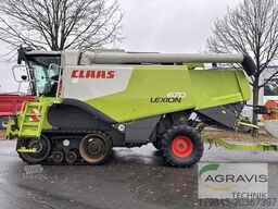 Claas LEXION 670 TERRA TRAC + SW V750 + TW