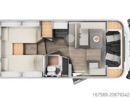 SUNLIGHT T 66 S Adventure, Hubbett,Voll LED,6E,AKTION