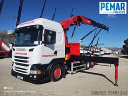 SCANIA R 450 6X2 GRUA CAJA FIJA - BDF EURO 6