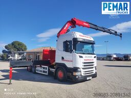 SCANIA R 450 6X2 GRUA CAJA FIJA - BDF EURO 6