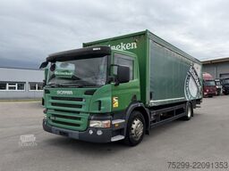 Autocarro con pianale e telone Scania P340 LB 4x2 Plane/HB / Swiss-Vehicle