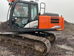Hitachi ZX190LC-6 crawler excavator with tilt and 2 bucket