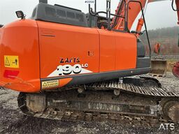 Hitachi ZX190LC-6 crawler excavator with tilt and 2 bucket