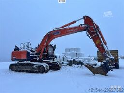 Hitachi ZX300LC-6 crawler excavator with digging bucket