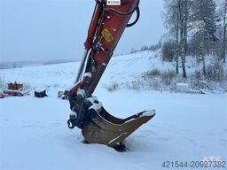 Hitachi ZX300LC-6 crawler excavator with digging bucket