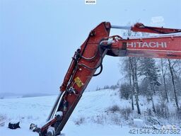 Hitachi ZX300LC-6 crawler excavator with digging bucket