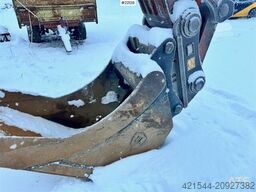 Hitachi ZX300LC-6 crawler excavator with digging bucket