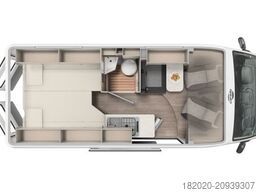 CARADO Camper Van CV 602 PRO AUTOMATIK,DIESELHEIZUNG,NA