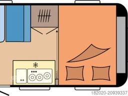 HOBBY OnTour 390 SF AUFLASTUNG 1500 KG