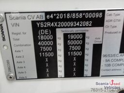 Scania R 460 EB - MEGA - HIGHLINE - 2x TANKs - ACC