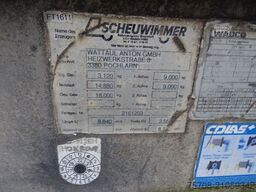  BDF Tandem*hochgekuppelt*verzinkt*BPW *C745