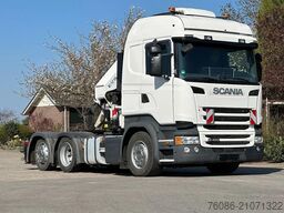 Scania R450 6x2 !!TRACTOR!!!CRANE/GRUE/HMF 50TM!!TOP!E...