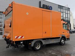 mercedes-benz Atego 818 Koffer LBW Schweissmas/ Klima/ Standh.