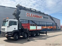 Man TGA 41.363 8x4 Manual Full steel Hiab 80 Tonmet...