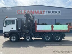 Man TGA 41.363 8x4 Manual Full steel Hiab 80 Tonmet...