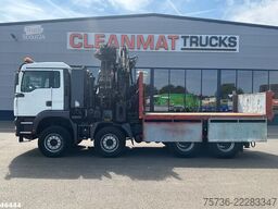 Man TGA 41.363 8x4 Manual Full steel Hiab 80 Tonmet...