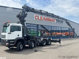 Man TGA 41.363 8x4 Manual Full steel Hiab 80 Tonmet...