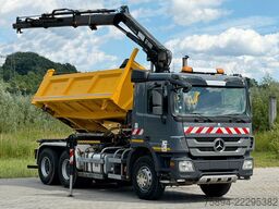 MERCEDES-BENZ ACTROS 2636* KIPPER 4,80 + KRAN/FUNK / 6x4