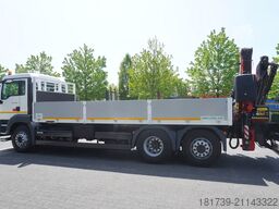 MAN TGS 26.360 Flatbed / Fassi F175 7.7 T /