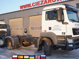 MAN TGS 26.360/ 550 cm chassis/ steered axle