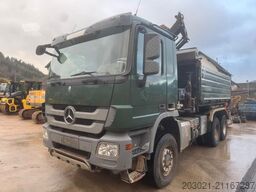 MERCEDES-BENZ Actros MP3 3344 AK 6x6  Kipper + Kran + Retarder