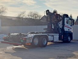 MERCEDES-BENZ ACTROS 2542 * ABROLLKIPPER * LOGLIFT 105 Z * TOP