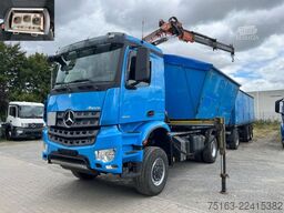 MERCEDES-BENZ Arocs 1845 AK 4x4 2-Achs Allradkipper Kran Funk+
