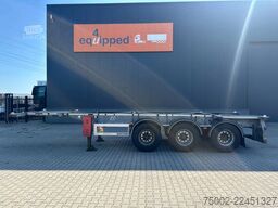 Van Hool 3-ASSIGE OPLEGGER 20FT/30FT ADR CHASSIS / galva...