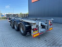 Van Hool 3-ASSIGE OPLEGGER 20FT/30FT ADR CHASSIS / galva...