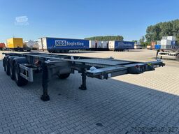 Van Hool 3-ASSIGE OPLEGGER 20FT/30FT ADR CHASSIS / galva...
