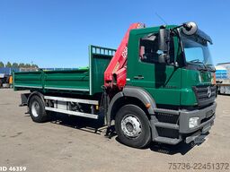 Mercedes-Benz Axor 1824 Manual Full steel HMF 12 Tonmeter laa...