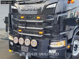 Scania S660 8X2 HMF 9520OK-RCS Crane Kran Fifth wheel ...