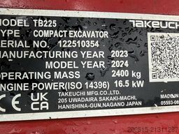 Takeuchi TB 225A V3