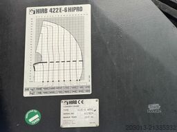 SCANIA R580 LB 8x2*6 HNB SZM mit Kran HIAB XS 422