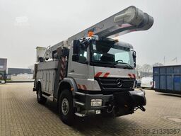 Mercedes-Benz Axor 1824 4x4 Versalift VO-355-MHI Winch 69 kV ...