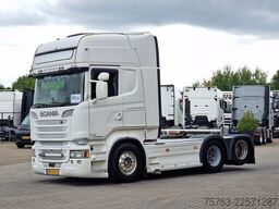 Scania R580 V8 Topline 6x2 - Retarder - Full air - Lea...