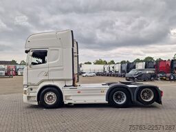 Scania R580 V8 Topline 6x2 - Retarder - Full air - Lea...