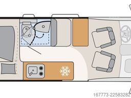 DETHLEFFS Globetrail Fiat 600 KS 