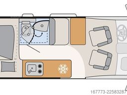 DETHLEFFS Globetrail Fiat 600 KS 