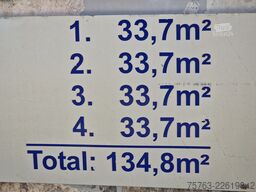 Pezzaioli 3/4 deck livestock - 134.8m2 - Water & Ventilat...