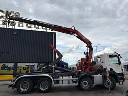 Scania P 410 + FASSI F 165 - 2X EXT. + 8X4 + HAAKARM S...