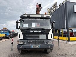 Scania P 410 + FASSI F 165 - 2X EXT. + 8X4 + HAAKARM S...