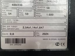 Deutz TCD2.9L4 - 60 kVA Stage V Generator - DPX-19006.1