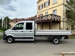 VW CRAFTER PRITSCHE DoKa TEMP. KLIMA NAVI AHK SHZ