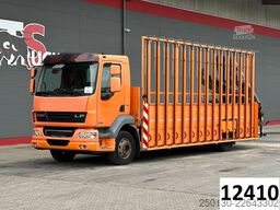 DAF LF 55.280 4x2 BL Pritsche mit FASSI LK & Glastr.